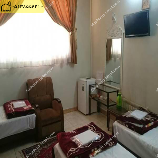 اتاق چهار تخته با ظرفیت چهار نفر