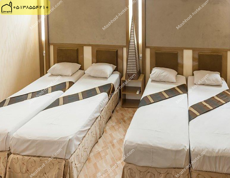 اتاق چهار تخته با ظرفیت چهار نفر
