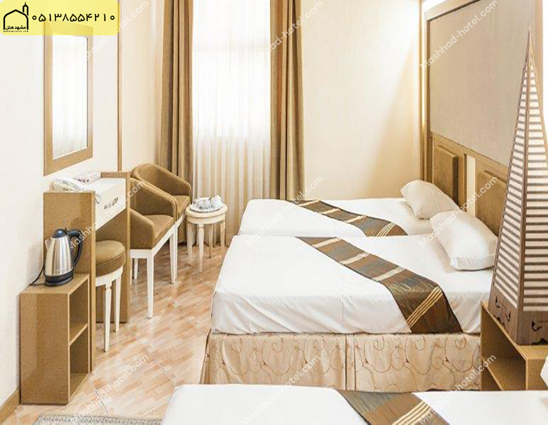 اتاق دو تخته فولبرد با ظرفیت دو نفر