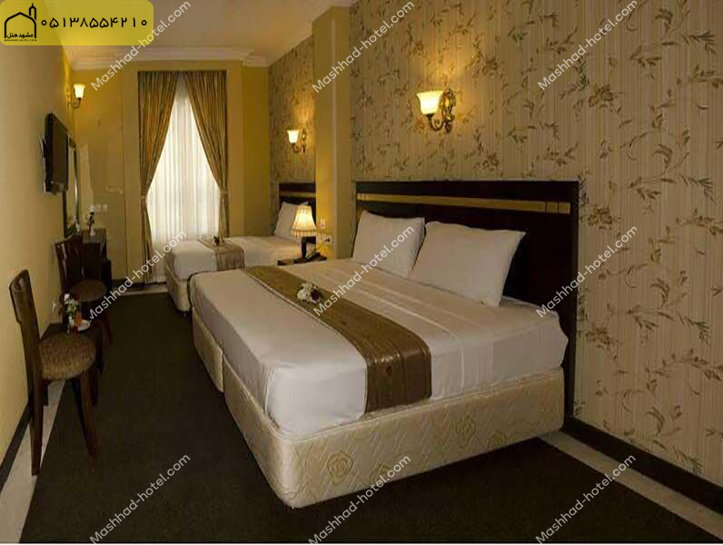 اتاق چهار تخته با ظرفیت چهار نفر