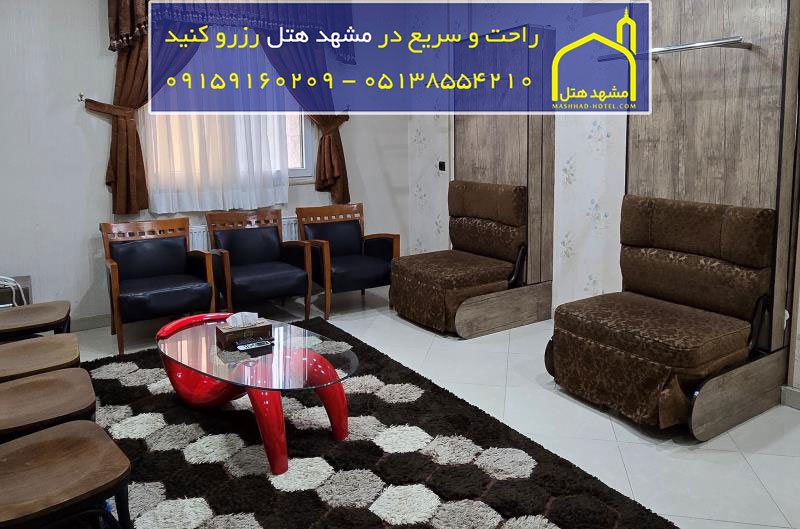 آپارتمان دو خوابه هفت تخته با ظرفیت هفت نفر