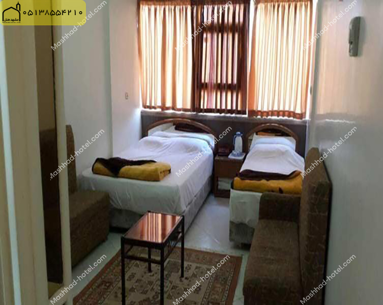 اتاق دو تخته فولبرد با ظرفیت دو نفر