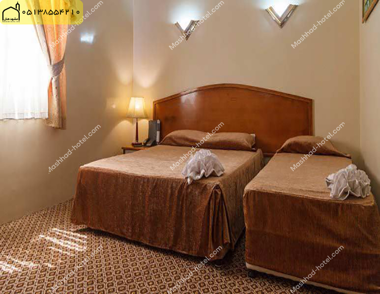 اتاق سه تخته با ظرفیت سه نفر