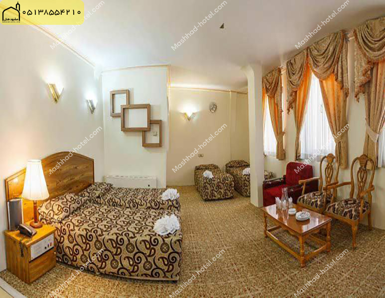 اتاق چهار تخته با ظرفیت چهار نفر