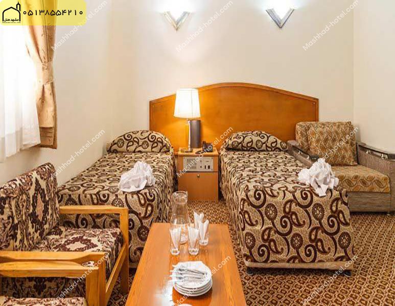 اتاق دو تخته توئین با ظرفیت دو نفر