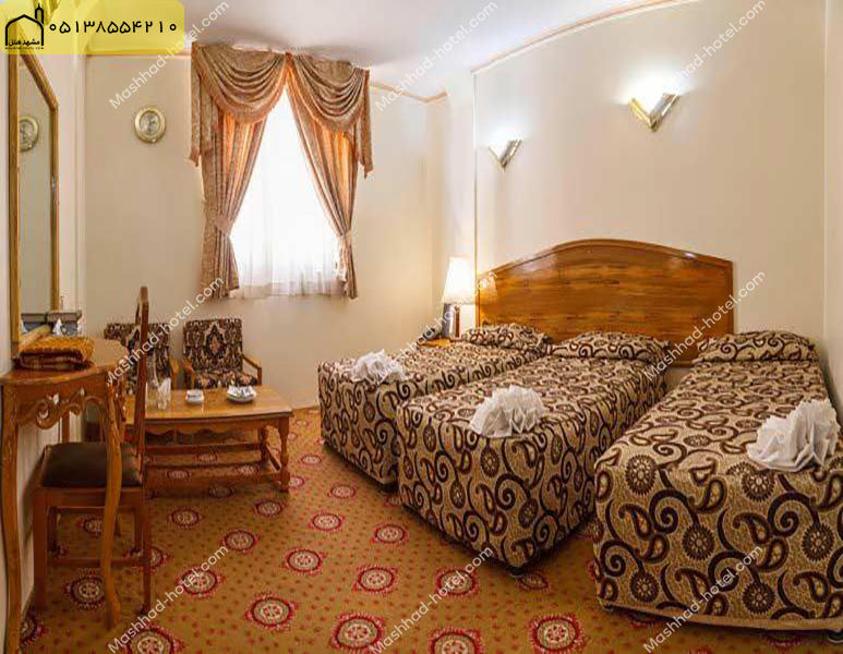 اتاق سه تخته(فولبرد)با ظرفیت سه نفر