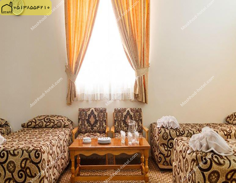 اتاق چهار تخته(فولبرد) با ظرفیت چهار نفر