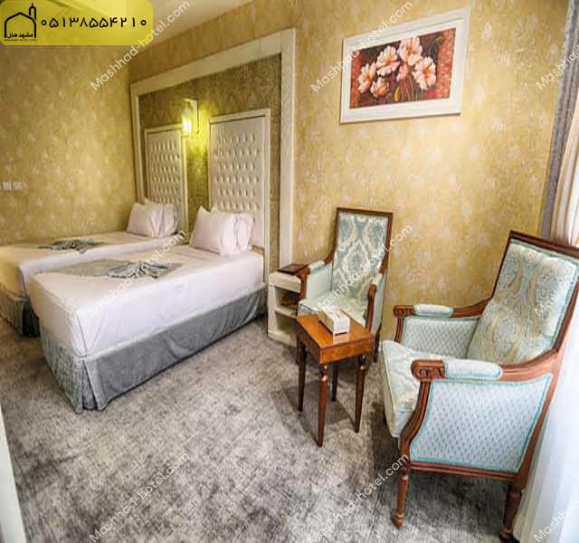 اتاق دو تخته با ظرفیت دو نفر