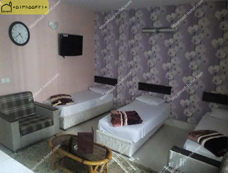 اتاق سه تخته فولبرد با ظرفیت سه نفر