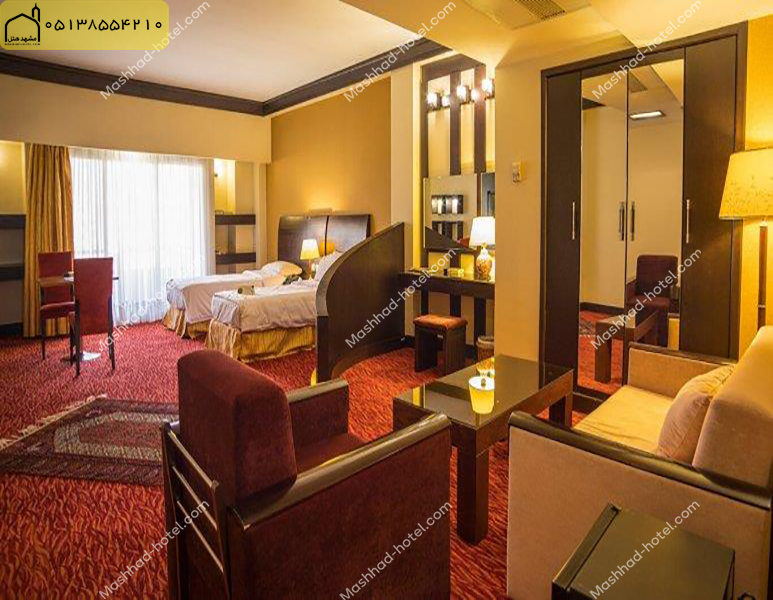 سوئیت لوکس با ظرفیت دو نفر