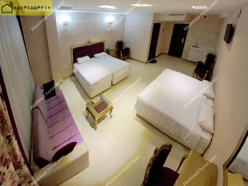 اتاق چهار تخته با ظرفیت چهار نفر
