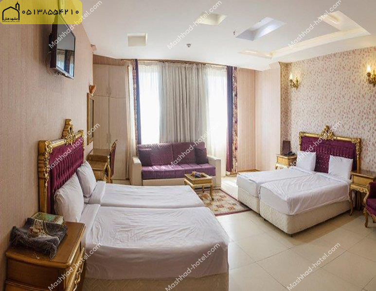 اتاق چهار تخته فولبرد با ظرفیت چهار نفر