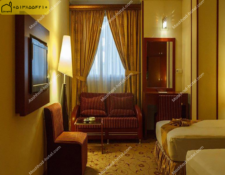 اتاق چهارتخته (فولبرد) با ظرفیت چهار نفر