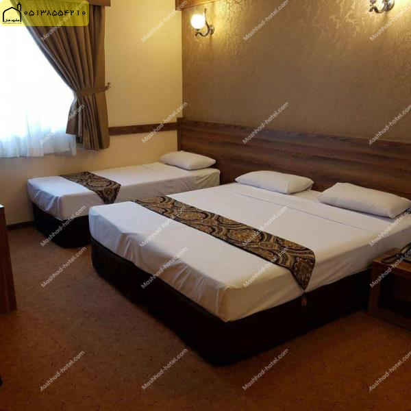 اتاق سه تخته با ظرفیت سه نفر