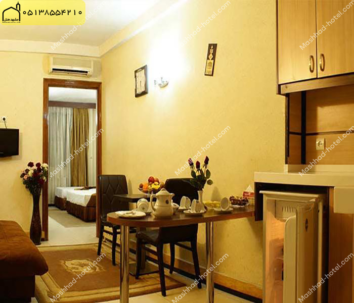 اتاق چهار تخته با ظرفیت چهار نفر