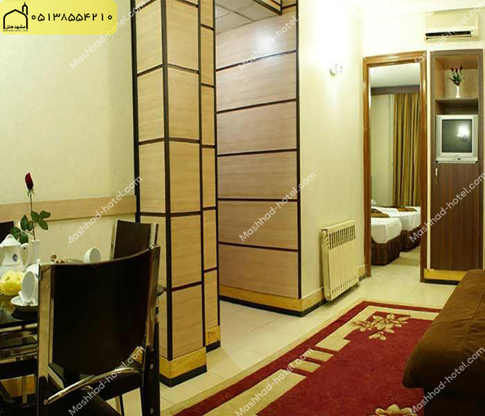 آپارتمان دوخوابه با ظرفیت پنج نفره