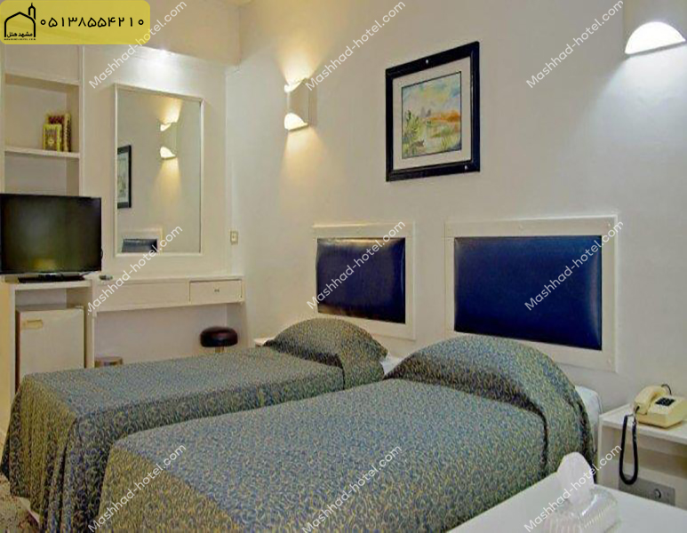 اتاق دوتخته توئین با ظرفیت دو نفر