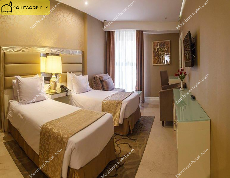 اتاق دو تخته تویین اکونومی(فولبرد) با ظرفیت دو نفر