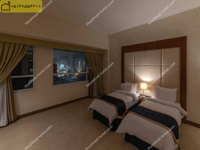 اتاق دونفره اکونومی با ظرفیت دو نفر