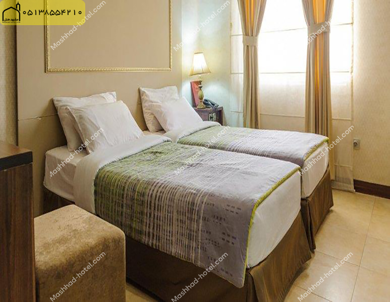 اتاق دو تخته توئین با ظرفیت دو نفر