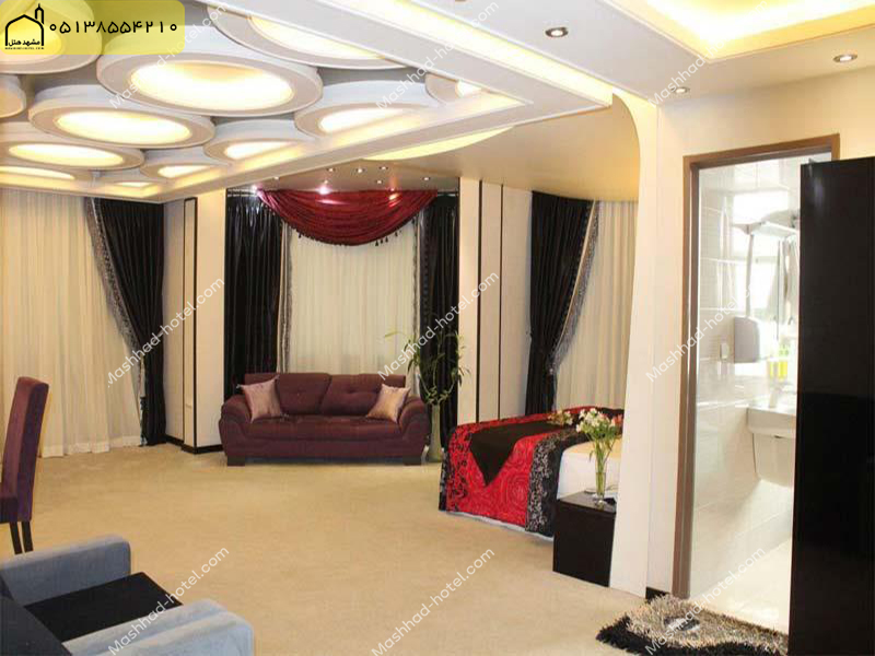 اتاق یک خوابه شش تخته با ظرفیت شش نفر