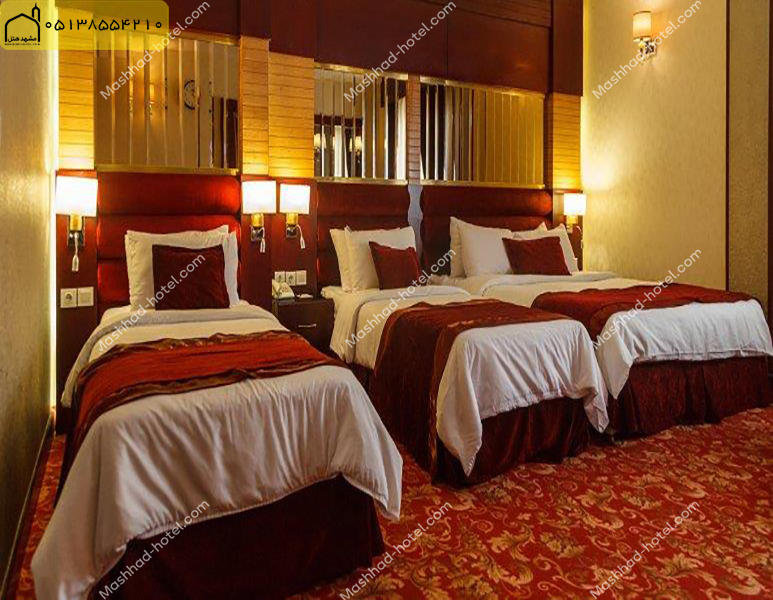 اتاق چهار تخته با ظرفیت چهار نفر