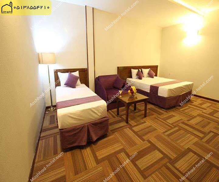 اتاق سه تخته (فولبرد) با ظرفیت سه نفر