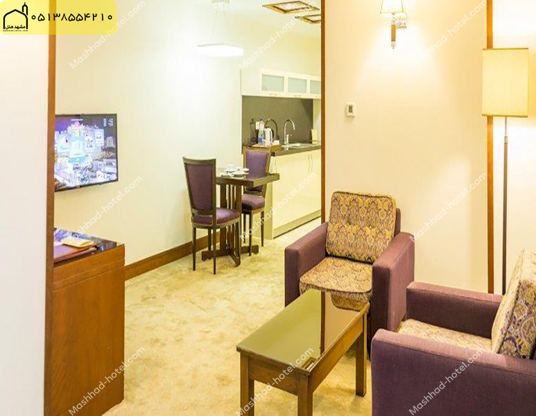 آپارتمان دوخوابه با ظرفیت چهارنفره