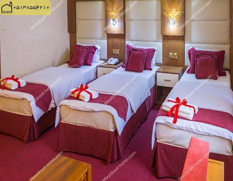 اتاق سه تخته با ظرفیت سه نفر