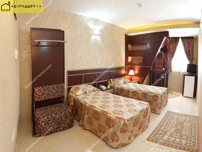 اتاق دو تخته با ظرفیت دو نفر