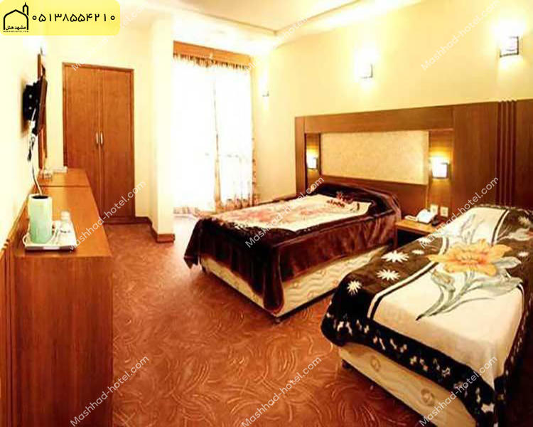 اتاق چهار تخته با ظرفیت چهار نفر