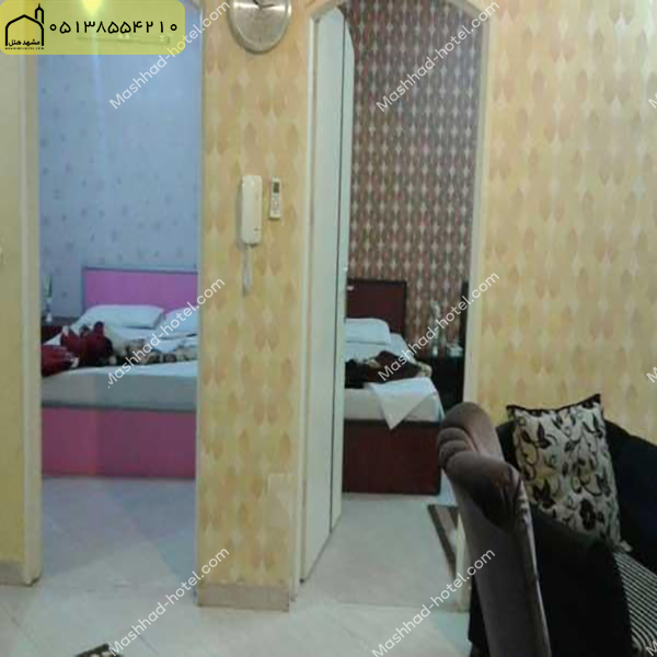 سوئیت 3 تخته خوابدار (1 تخت دبل و 1 تخت سینگل)